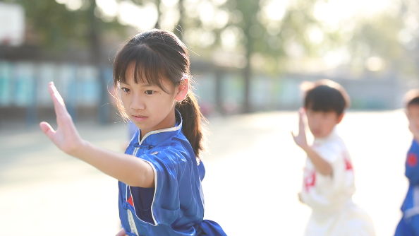 第二届活力社团|麻峪小学：国术课强身，我自乐其中