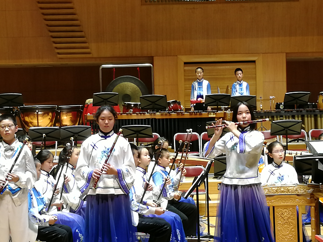 这所学校的专场音乐会响彻北京音乐厅