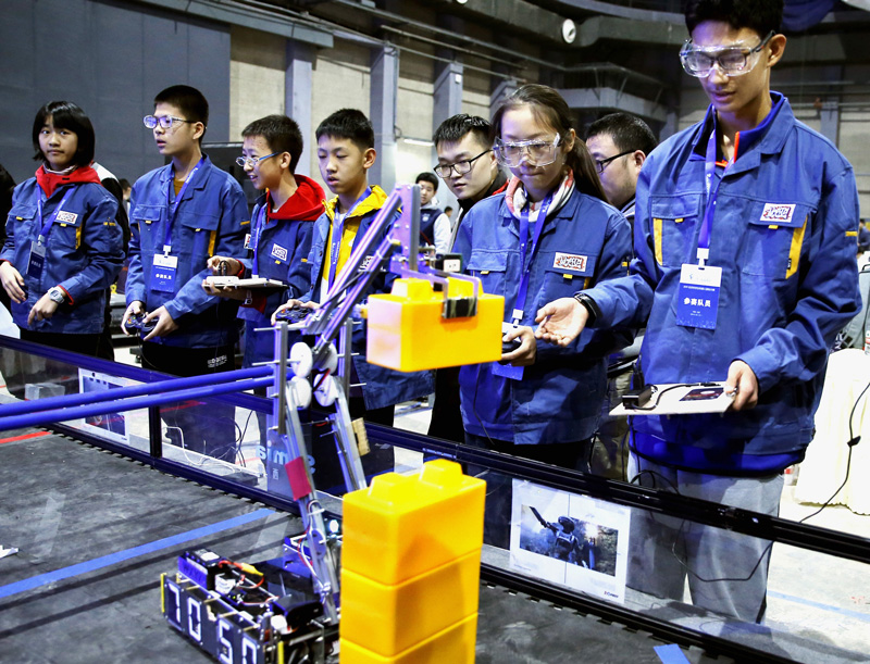 2019年北京市学生机器人智能大赛成功举办