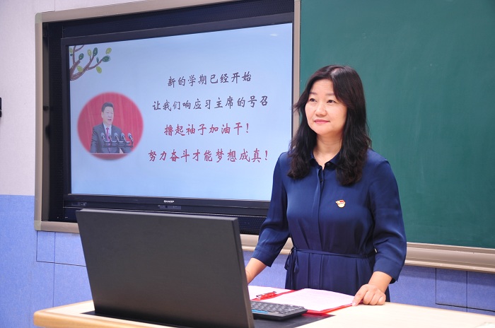 古城二小校长刘晓群：深化文明教育 共创文明校园