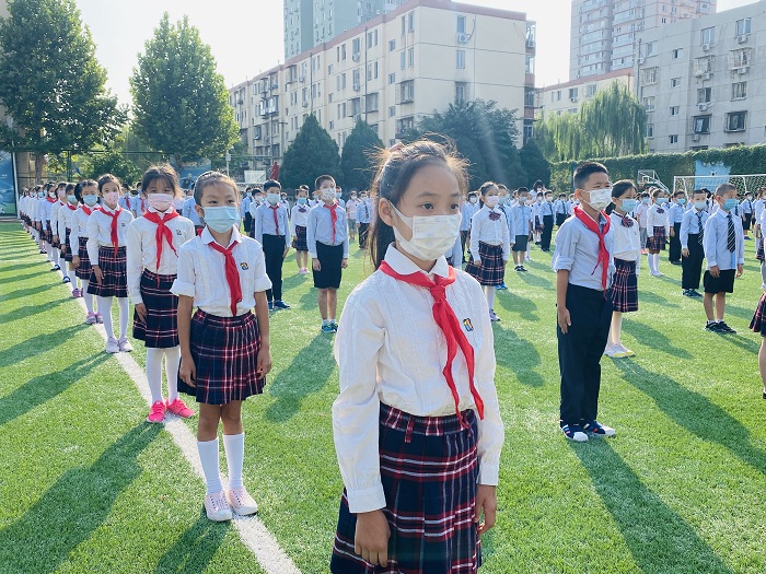 八十中枣营分校第36届教师节：“你好，新学期！花季，再启航！”