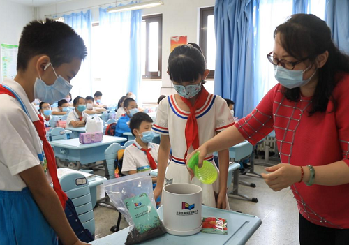 培英小学“家本项目”再延伸 启动绿色种植实践活动