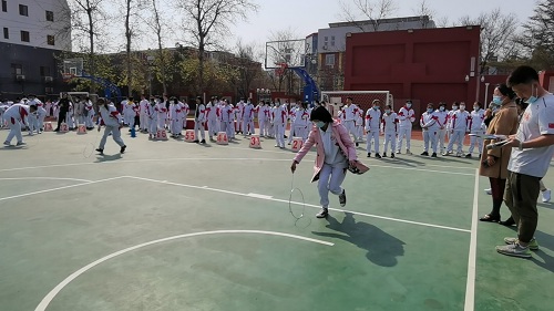 人大附中朝阳学校高中部举行清明节传统文化体验活动