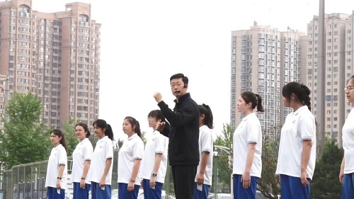 北京市和平街第一中学展示高中体育与健康课教学改革创新成果