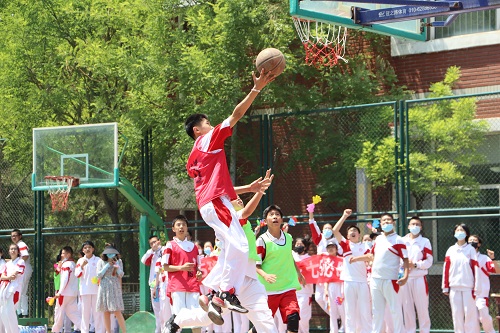 人大附中朝阳学校举行第九届阳光体育节暨篮球班级联赛