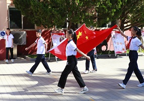‘花儿向太阳 童心永向党’实验小学2022-2023学年度第一学期开学典礼