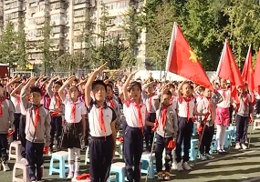 花家地实验小学花西校区举办校园文化节