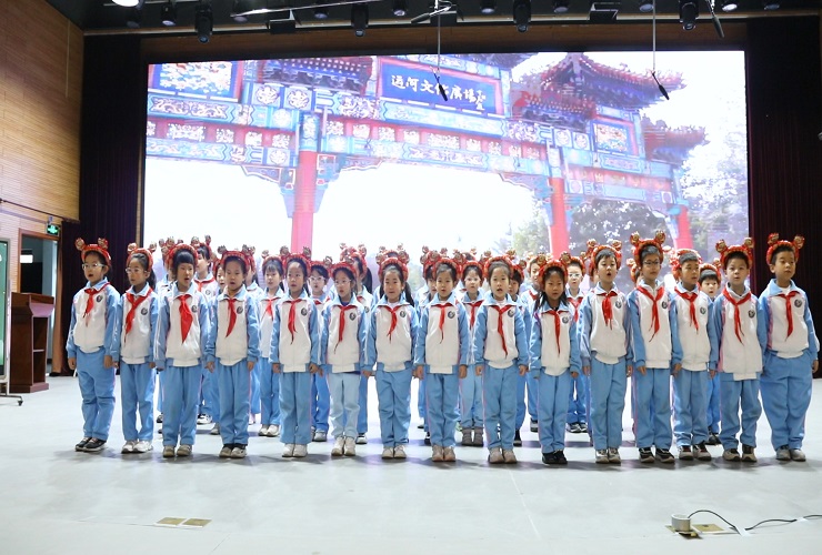 北京小学通州分校一二年级举行乐考实践活动