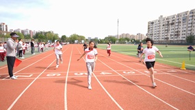 北京中学二分校春季田径运动会盛大开幕
