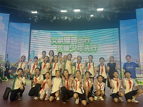 垂杨柳中心小学劲松分校学生用行动传递文明力量