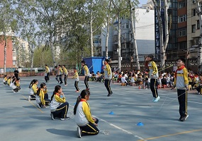 石景山区向阳小学跳绳联赛全面启动
