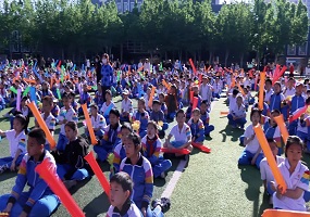 北京市海淀区五一小学第十五届春季运动会盛大开幕