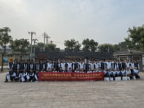 密云区北庄中学联合北京市三里屯一中开展红色科技研学活动