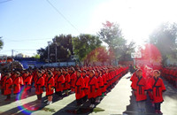小武基小学500余名师生举行祭孔典礼